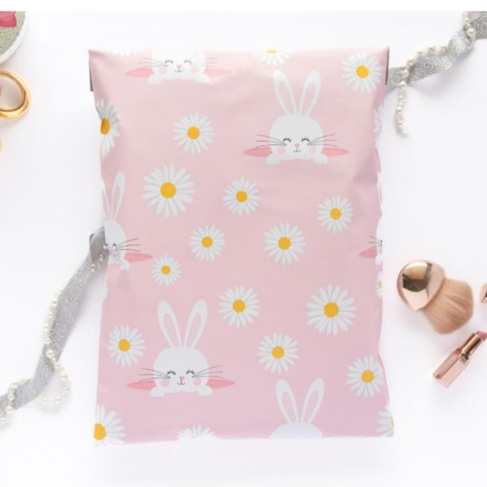 20 10X13 Poly Mailers Easter Bunny 🐰 Waterproof